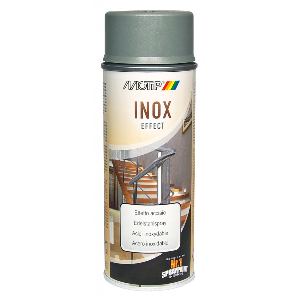 Spray Motip Efeito Inox
