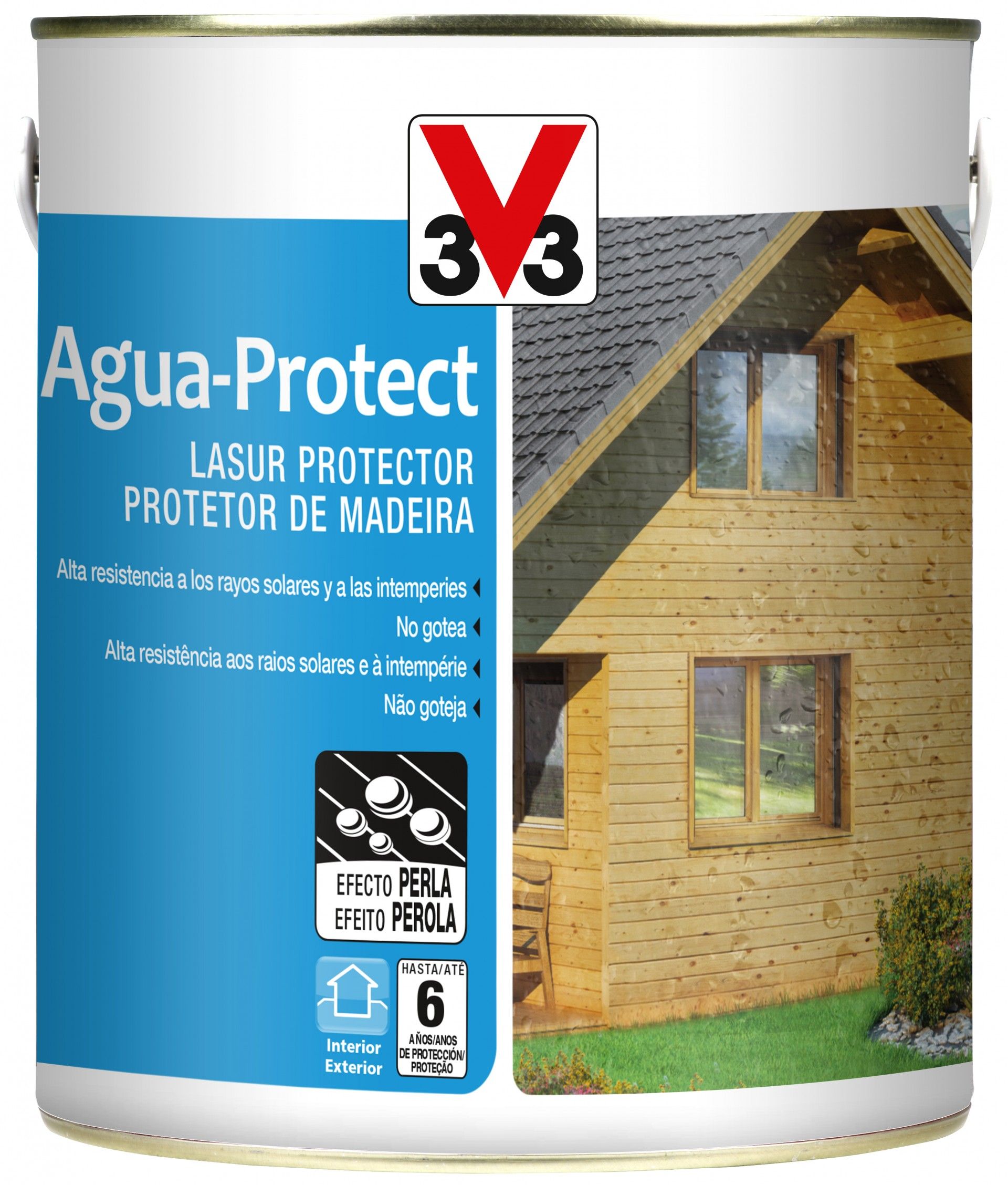 Velatura Água Aqua Acetinada Mogno 2,5L