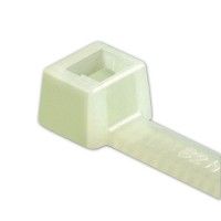 Abraadeiras Serrilha 270x4,6mm Transparente 100 unidades