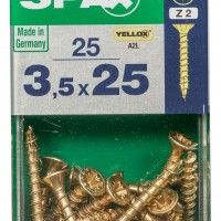 SPAX CP YELLOX 3,5x25mm S SPAX CP YELLOX 3,5x25mm S