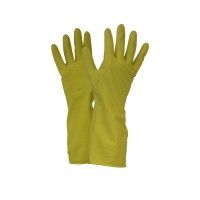Luva Latex 29cm Tam. S Amarelo Luva Latex 29cm Tam. S Amarelo