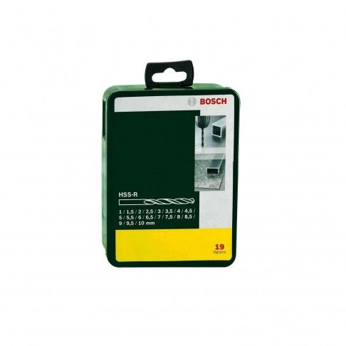 Brocas HSS Metal 19 unidades Brocas HSS Metal 19 unidades