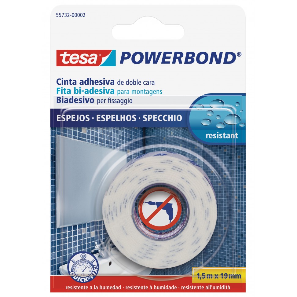 Fita Bi-adesiva Espelhos Powerbond Fita Bi-adesiva Espelhos Powerbond