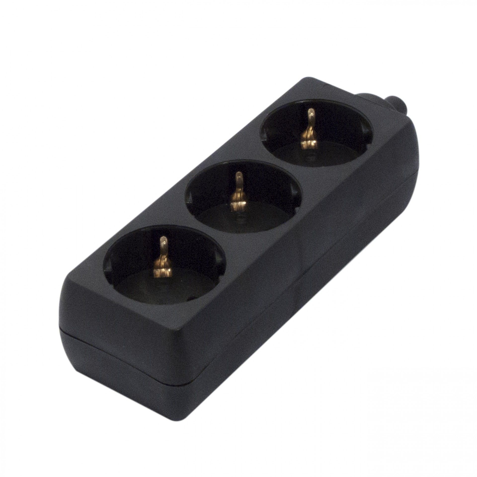 Bloco Tomada Tripla S/Cabo Preto