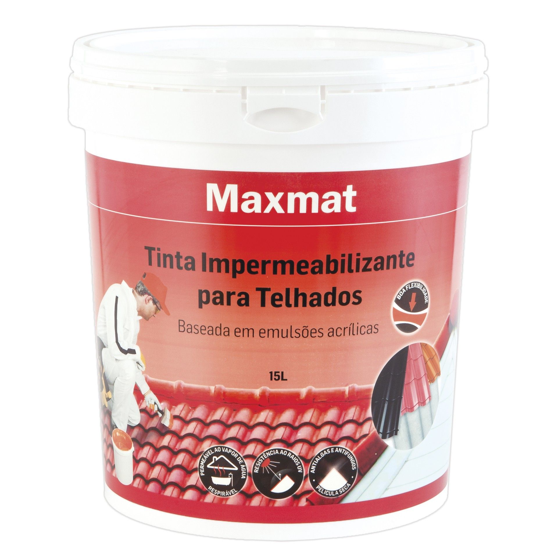 Tinta Impermeabilizante Coberturas 15L