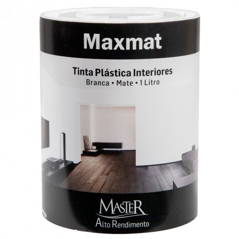 Tinta Master Branca Lisa Mate 1L Tinta Master Branca Lisa Mate 1L
