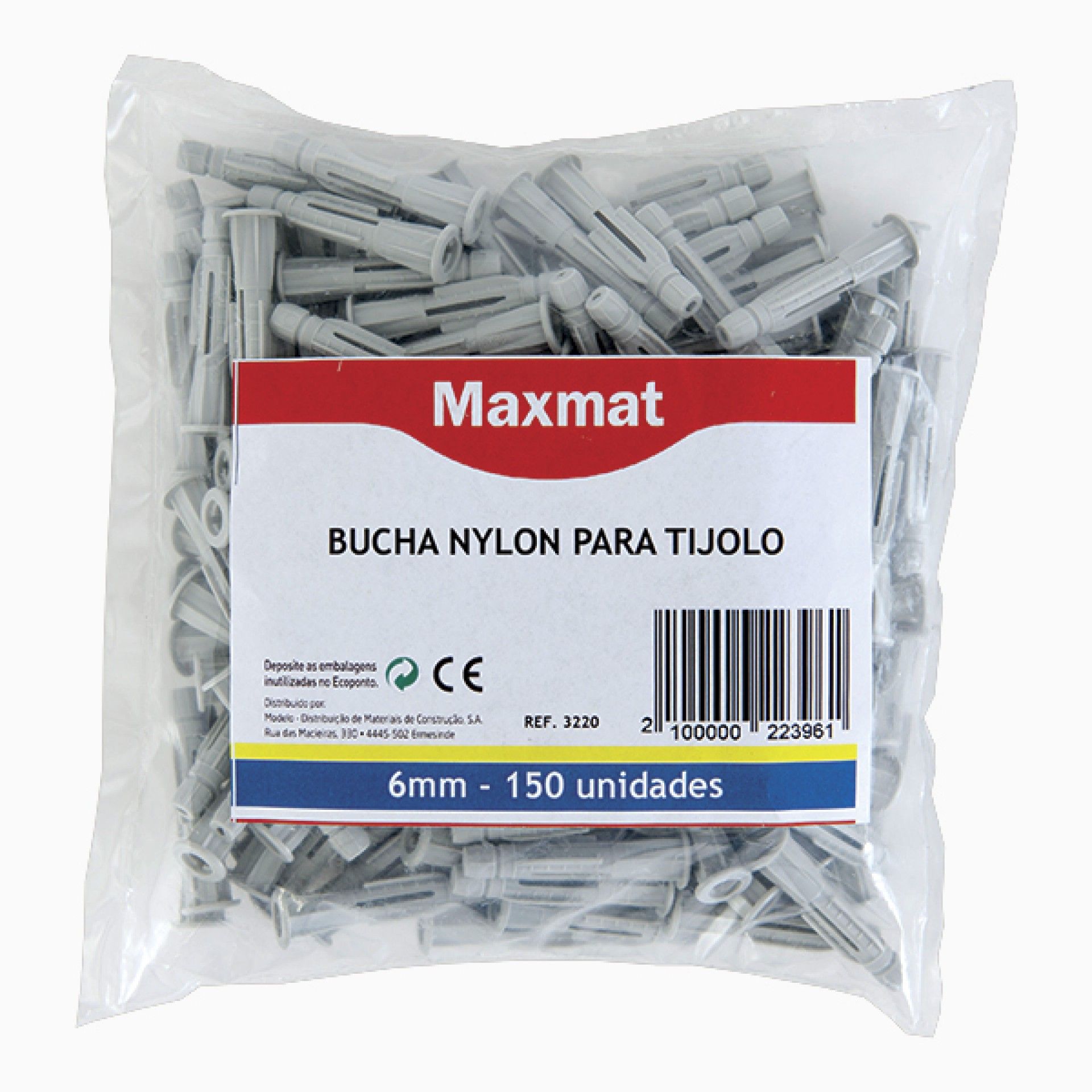 BUCHA NYLON TIJOLO