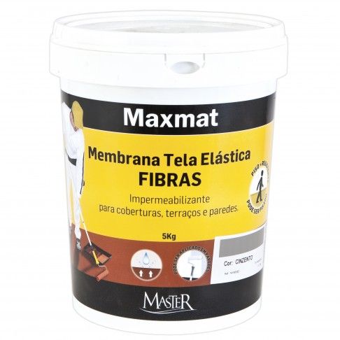 Membrana Tela Elástica Fibras 5Kg Membrana Tela Elástica Fibras 5Kg
