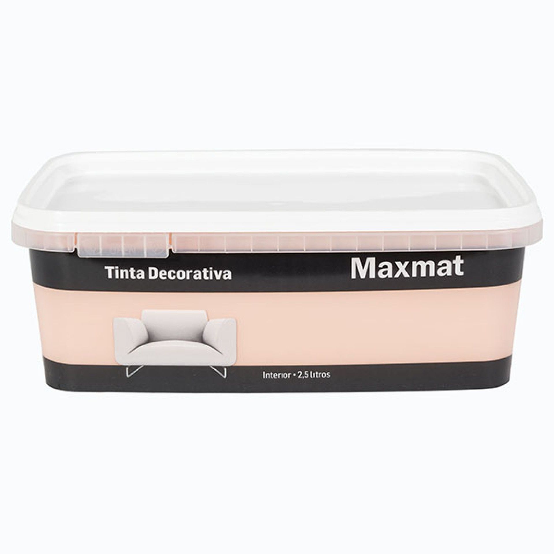 Tinta Decorativa 2,5L Salmão Madagáscar