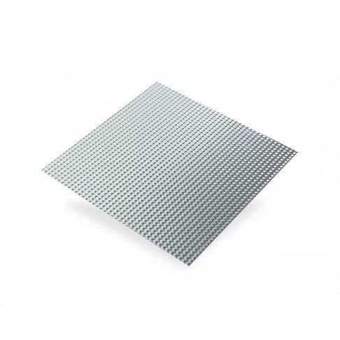 Chapa alumínio bruto, pontos - 500x250mm Chapa alumínio bruto, pontos - 500x250mm