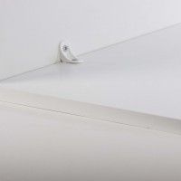 Esquadro Pl�stico Branco 