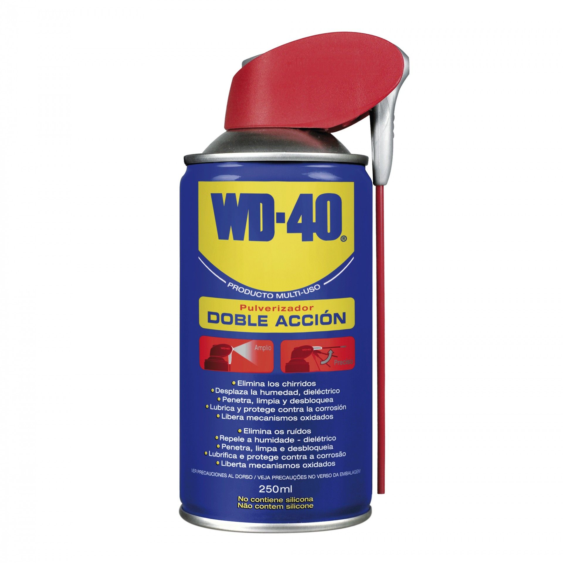 WD-40® Lubrificante Multiusos Dupla Ação 250ml