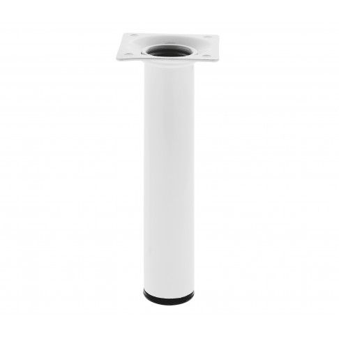 Perna Aço Redondo 30x100mm Branco Perna Aço Redondo 30x100mm Branco