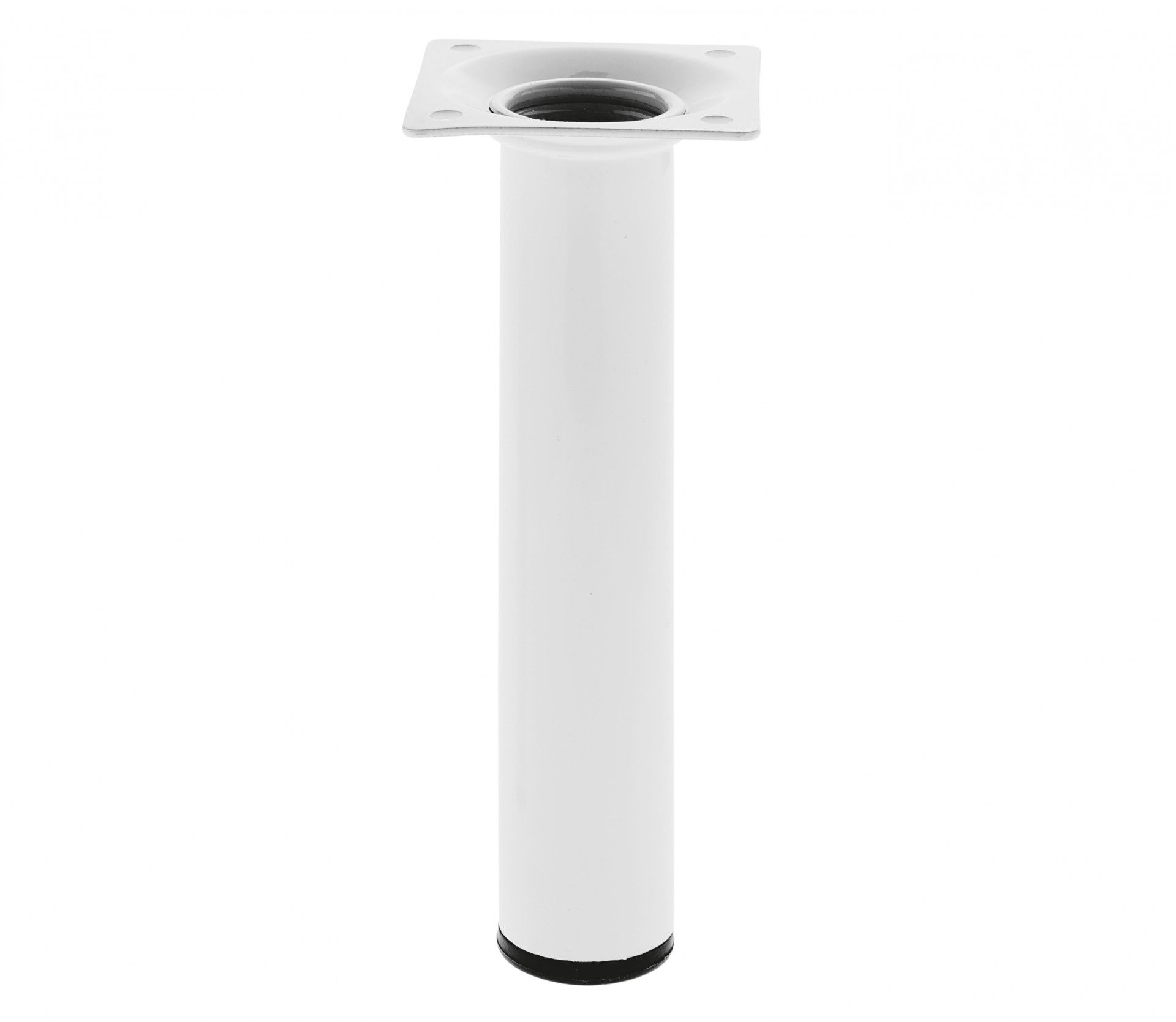 Perna Aço Redondo 30x100mm Branco