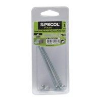 Parafuso Sextavado Rosca Total com Porca Zincado 6x80