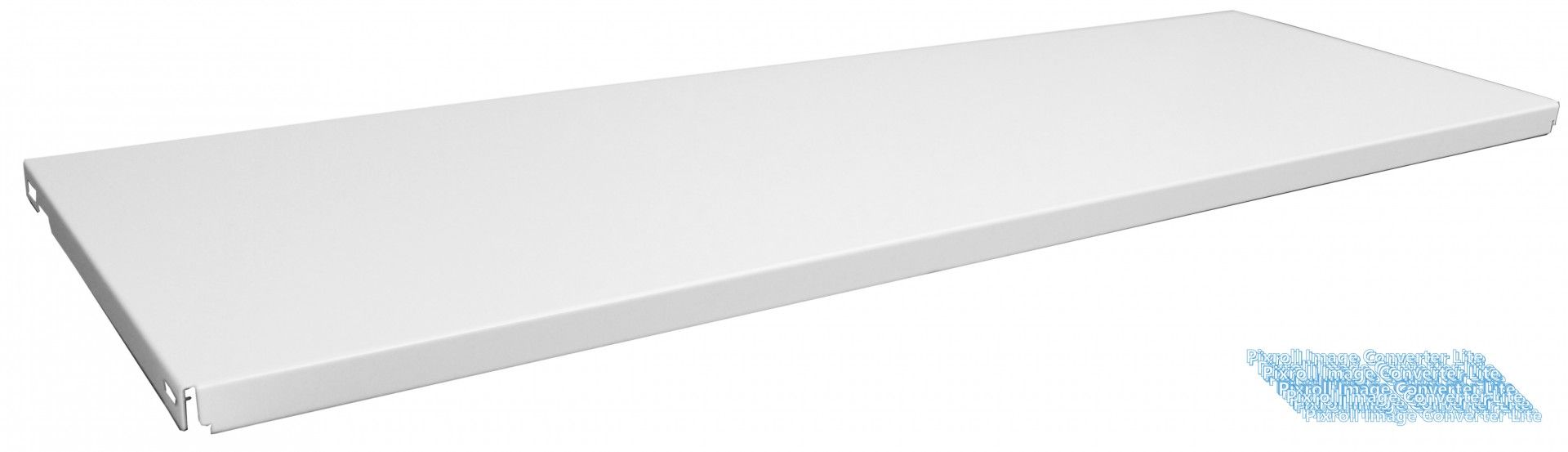 Prateleira Aço Branco 80x25cm