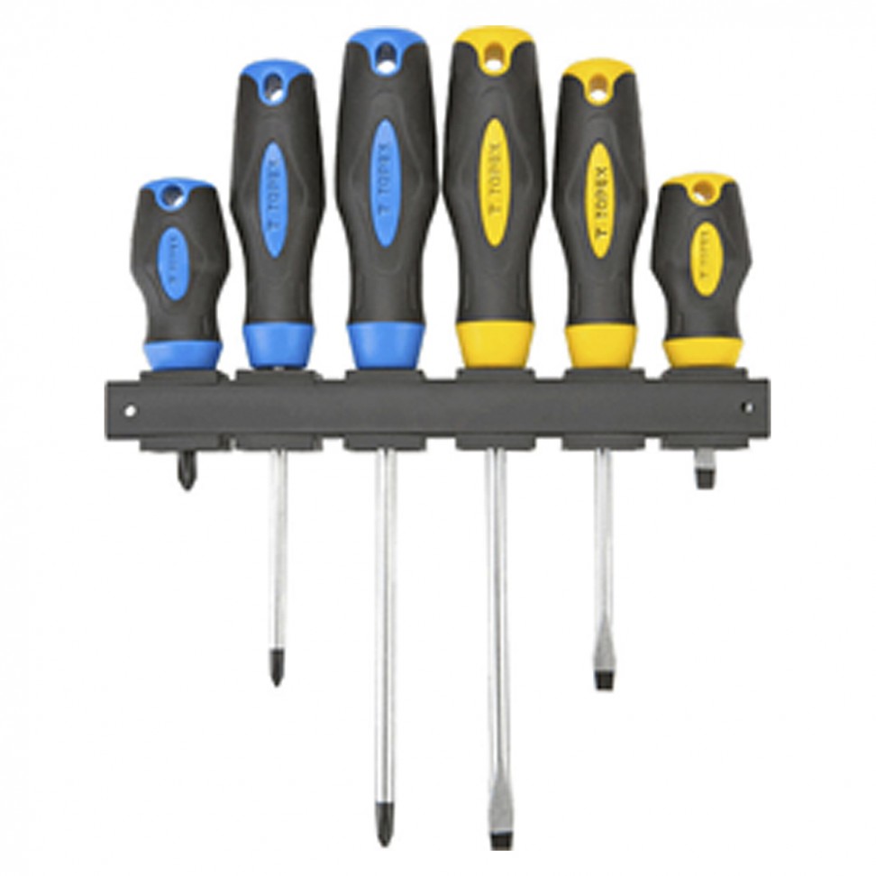 Chave Parafusos Fenda/Philips 6 unidades Chave Parafusos Fenda/Philips 6 unidades