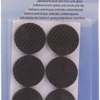Proteção Adesivo D30mm Preto 6 unidades Proteção Adesivo D30mm Preto 6 unidades