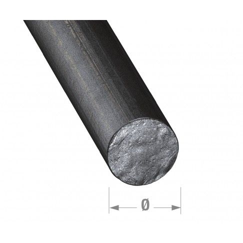 Perfil a�o redondo 10mm- 2m