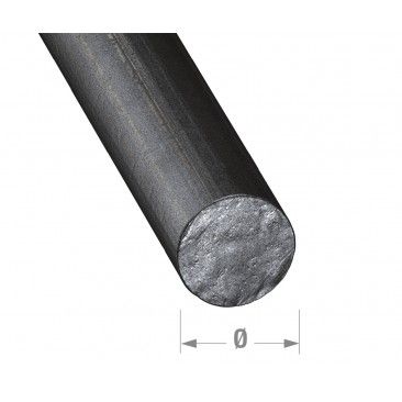 Perfil a�o redondo 10mm- 2m