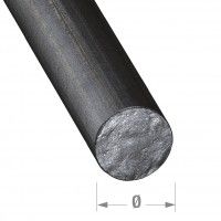 Perfil a�o redondo 10mm- 2m