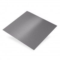 Chapa alumínio lisa, cinza escovado-500x250mm Chapa alumínio lisa, cinza escovado-500x250mm