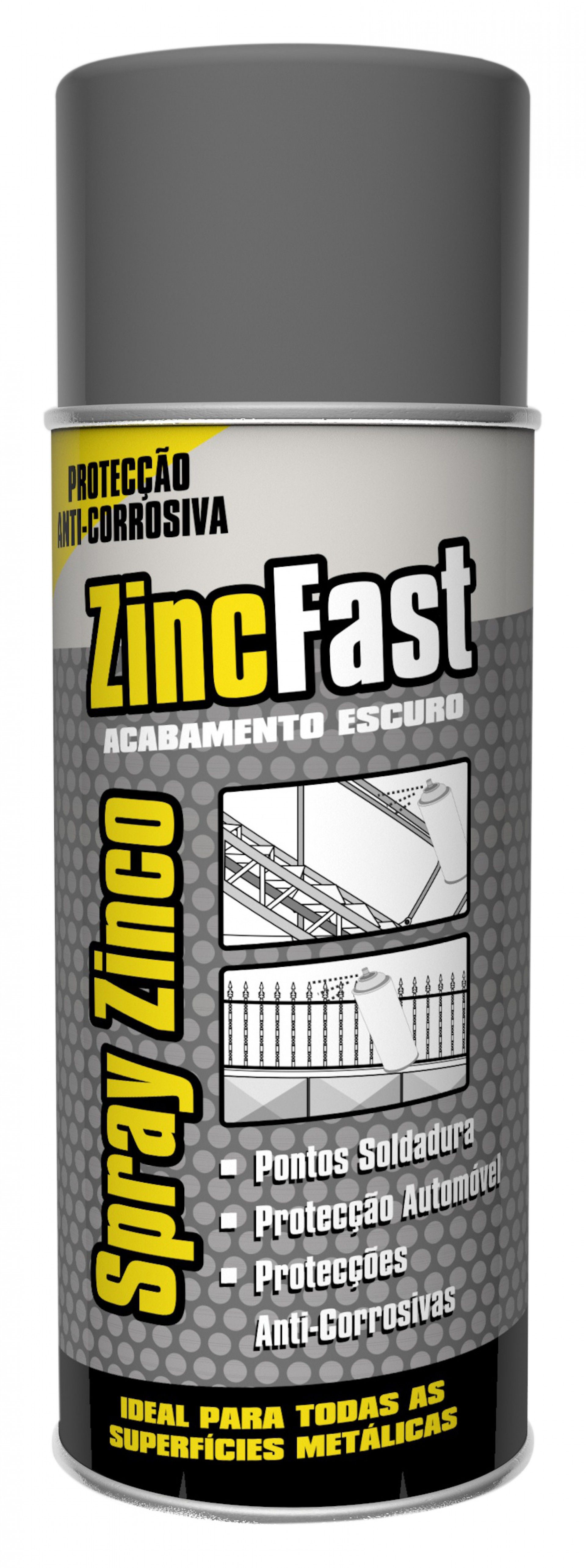 Spray Zincfast Escuro 400ml
