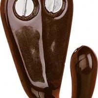 Gancho Alumnio 40mm Castanho