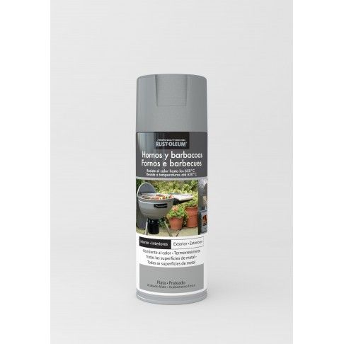 Spray Rust Barbecue Prata Mate 400ml Spray Rust Barbecue Prata Mate 400ml