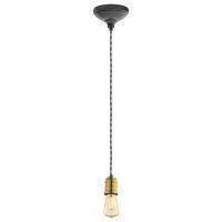 Cabo Suspensão E27 Vintage Dourado/ Preto Cabo Suspensão E27 Vintage Dourado/ Preto