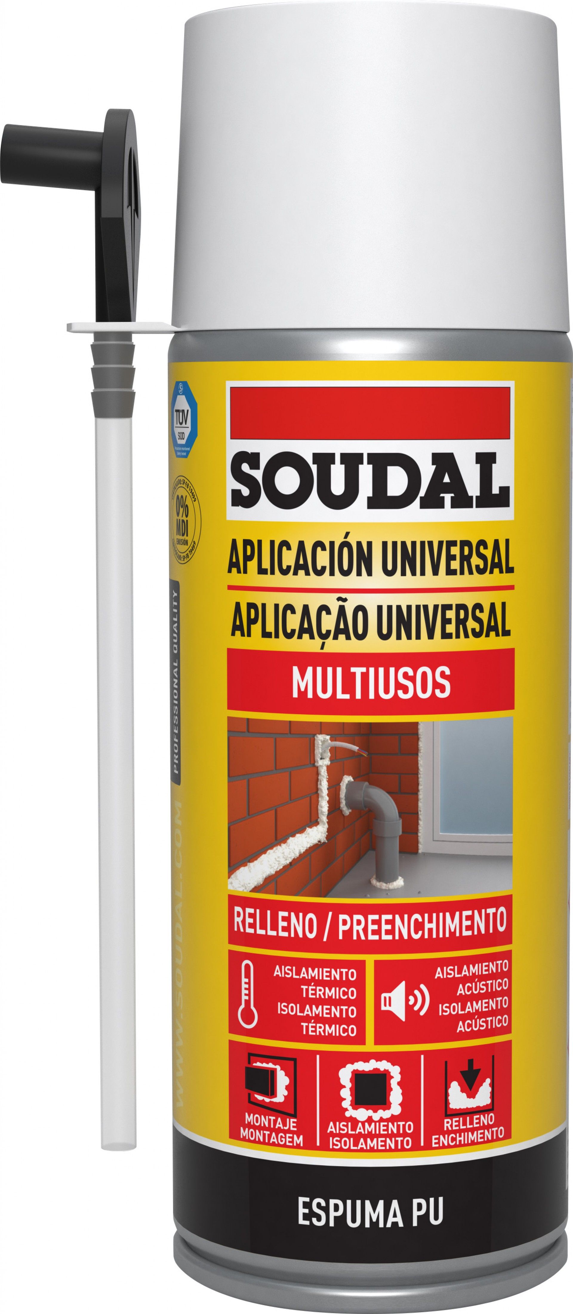 Espuma PU Manual Champanhe 300ml