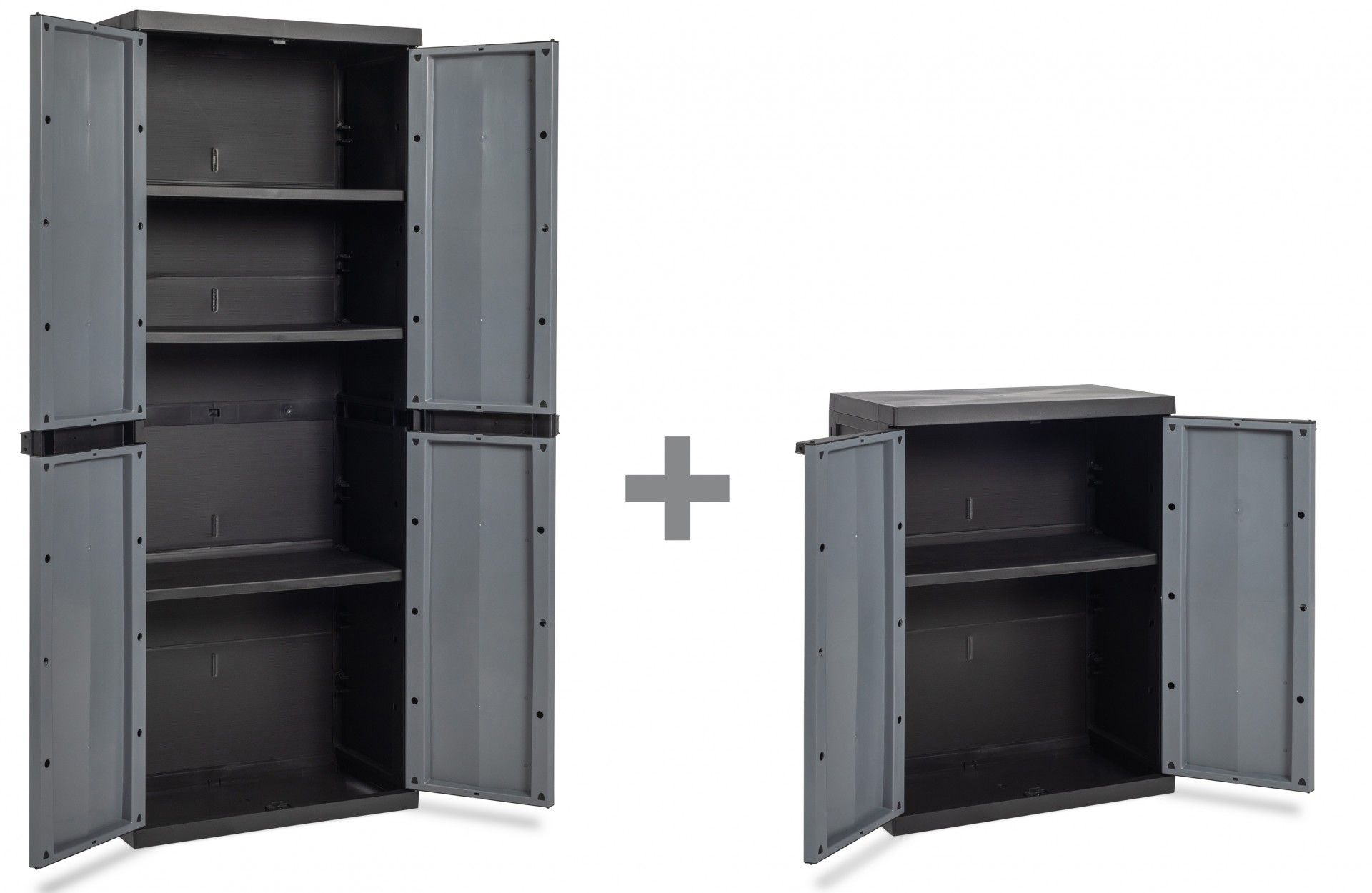 Pack 2 Armários PVC Trend Midi