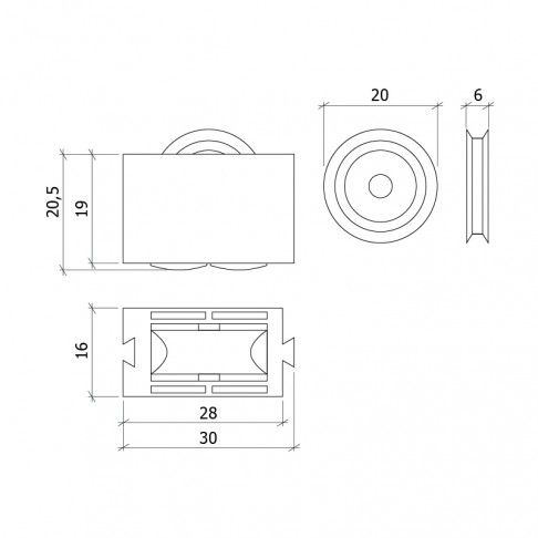 Rolamento Sw/Sr/B01/05 Roda Inox 2 unidades Rolamento Sw/Sr/B01/05 Roda Inox 2 unidades