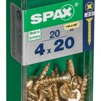 SPAX CP YELLOX 4x20mm S SPAX CP YELLOX 4x20mm S
