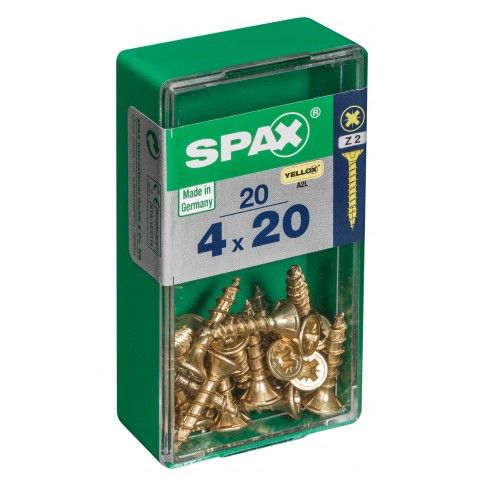SPAX CP YELLOX 4x20mm S SPAX CP YELLOX 4x20mm S