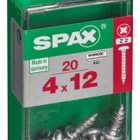 SPAX Cabe�a Redonda WIROX 4x12mm S