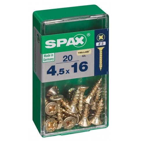 SPAX CP YELLOX 4,5x16mm S SPAX CP YELLOX 4,5x16mm S