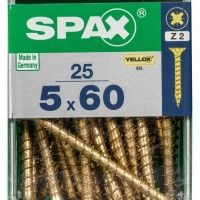 SPAX CP YELLOX 5x60mm M SPAX CP YELLOX 5x60mm M