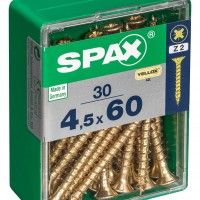 SPAX CP YELLOX 4,5x60mm M SPAX CP YELLOX 4,5x60mm M