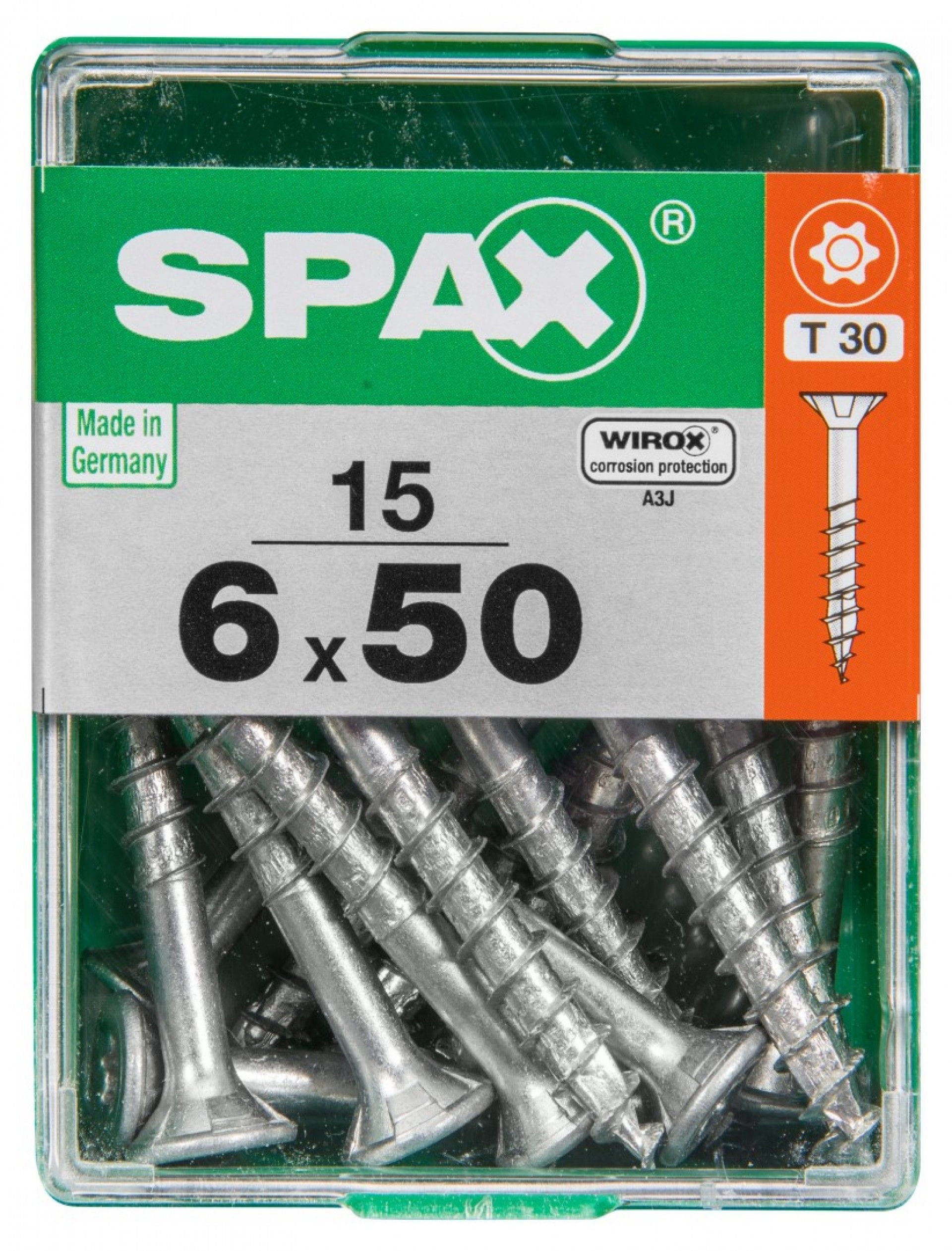 SPAX TRX CP WIROX 6x50mm M