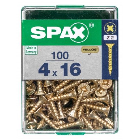 SPAX CP YELLOX 4x16mm M SPAX CP YELLOX 4x16mm M