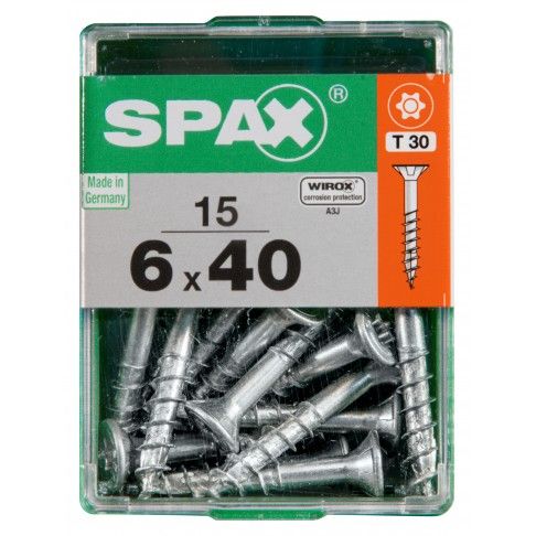 SPAX TRX CP WIROX 6x40mm L SPAX TRX CP WIROX 6x40mm L