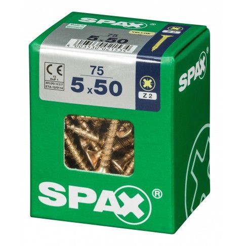SPAX CP YELLOX 5x50mm L 