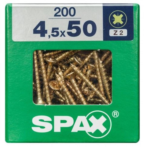 SPAX CP YELLOX 4,5x50mm XL 