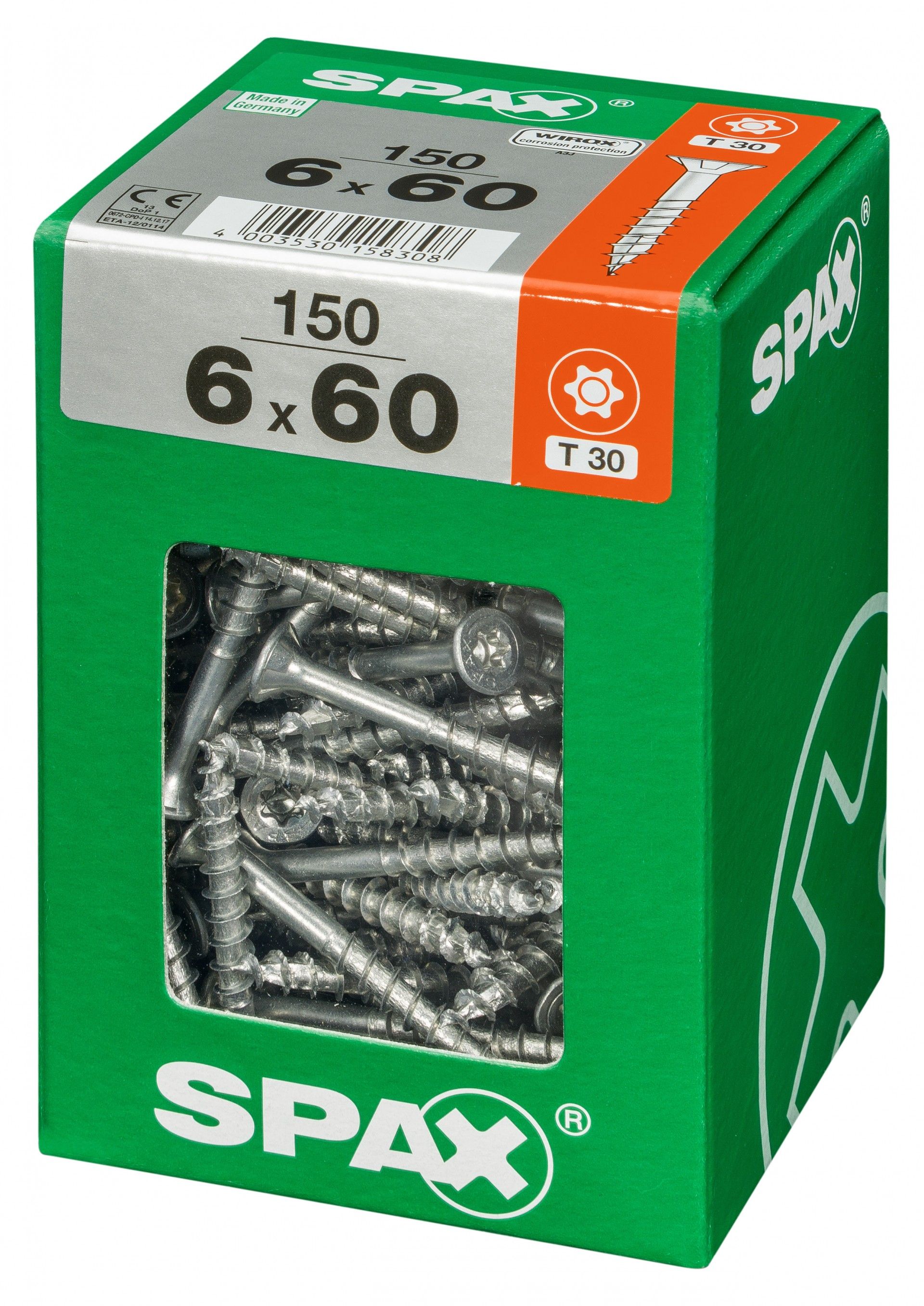 SPAX TRX CP WIROX 6x60mm XXL
