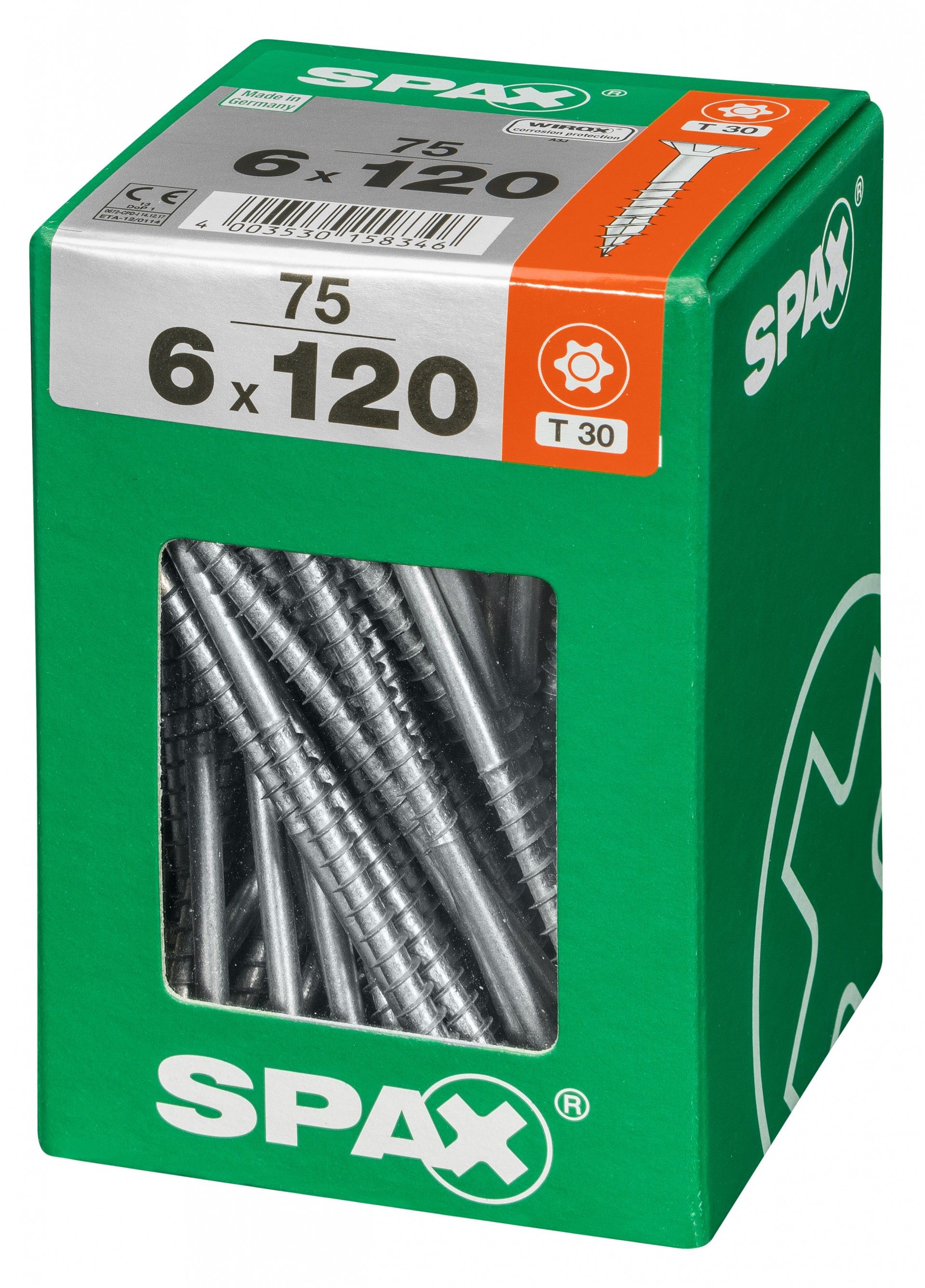 SPAX TRX CP WIROX 6x120mm XXL