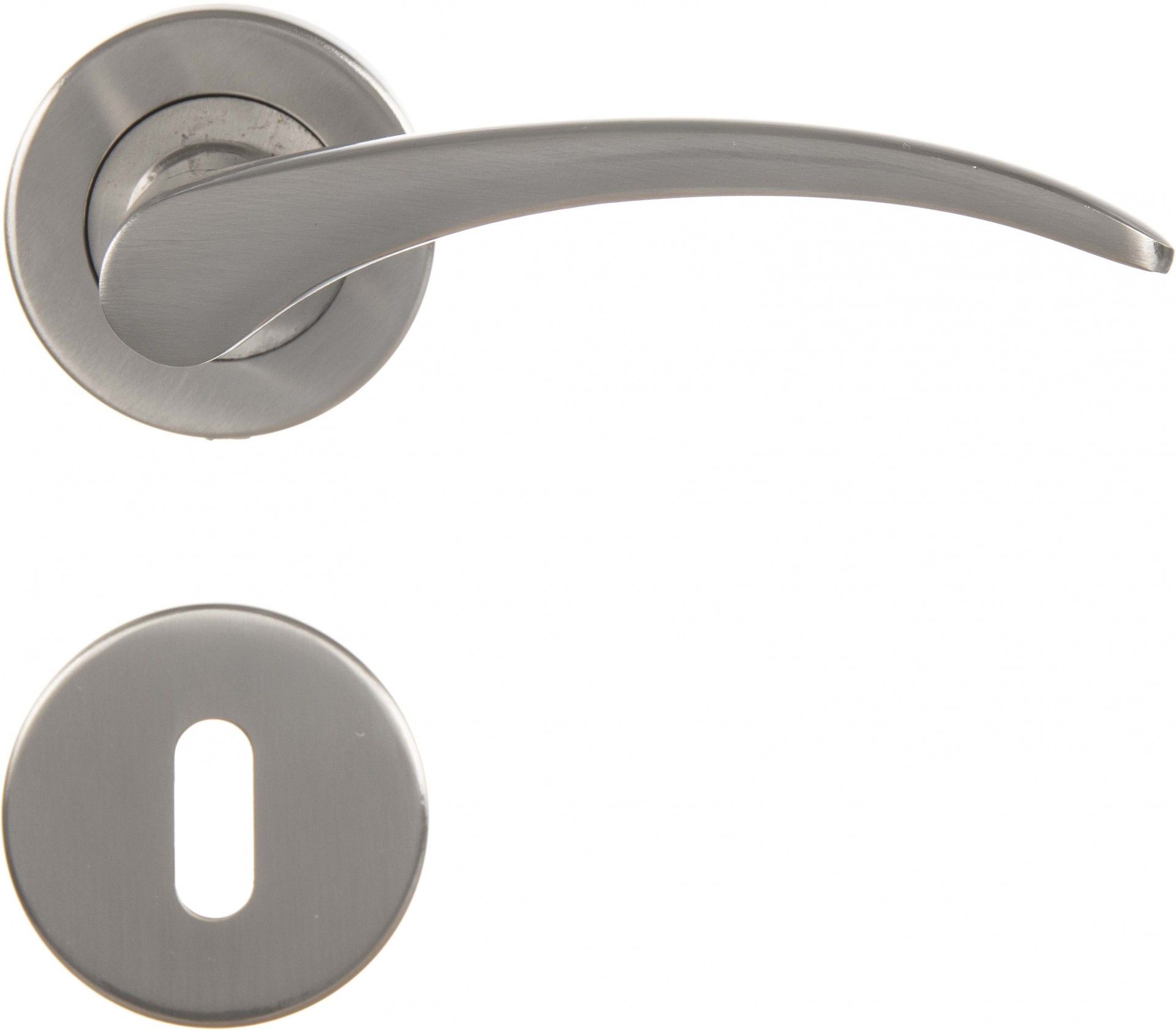 Puxador Porta Look C/Roseta Inox