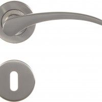 Puxador Porta Look C/Roseta Inox Puxador Porta Look C/Roseta Inox