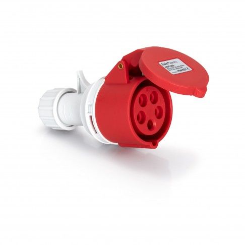 Ficha Industrial Móvel Fêmea 4p+T 16a Ficha Industrial Móvel Fêmea 4p+T 16a