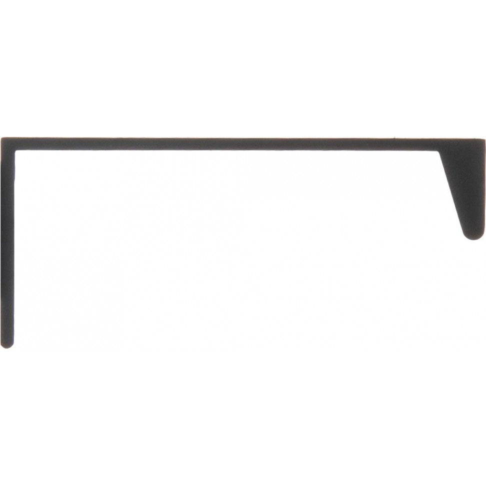 Puxador Perfil Recto Alum�nio Preto